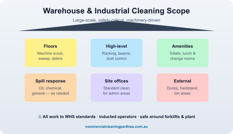 Warehouse & Industrial Cleaning in Perth: What’s Involved